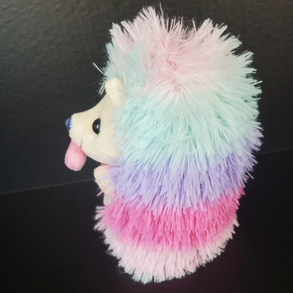 Rainbow Furry Hedgehog Valentine's Day Love‎ Plush 6
